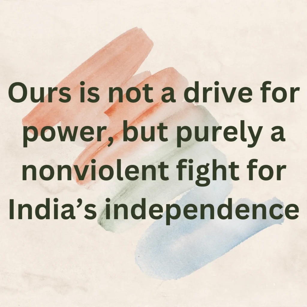 quit india movement speech 1