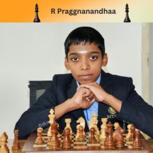 R Praggnanandhaa is a 17-year-old chess grandmaster from India. He is considered one of the best young chess players in the world.