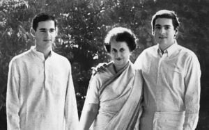 Rajiv Gandhi, Indira Gandhi