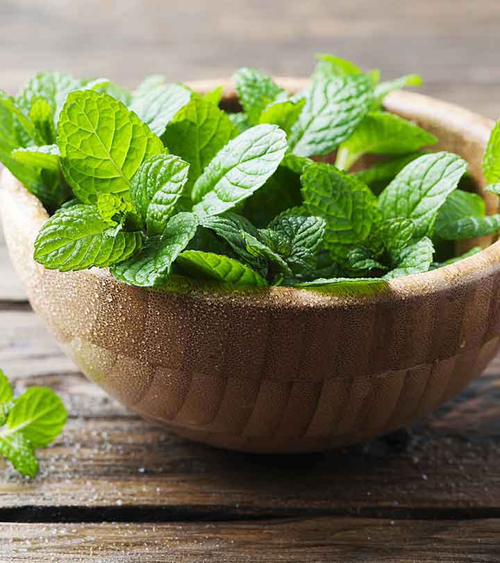 peppermint tea used for cough treatment