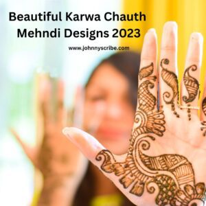 Karwa Chauth Mehndi Designs 2023