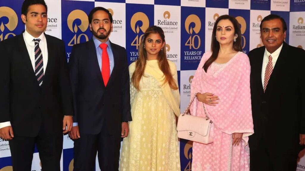 Mukesh Ambani Family: The richest Person in India