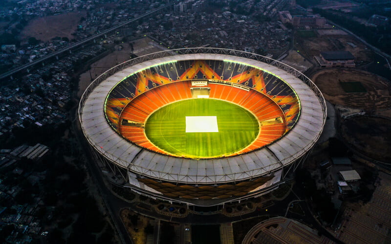 world largest cricket stadium Narendra Modi Stadium, Motera Stad