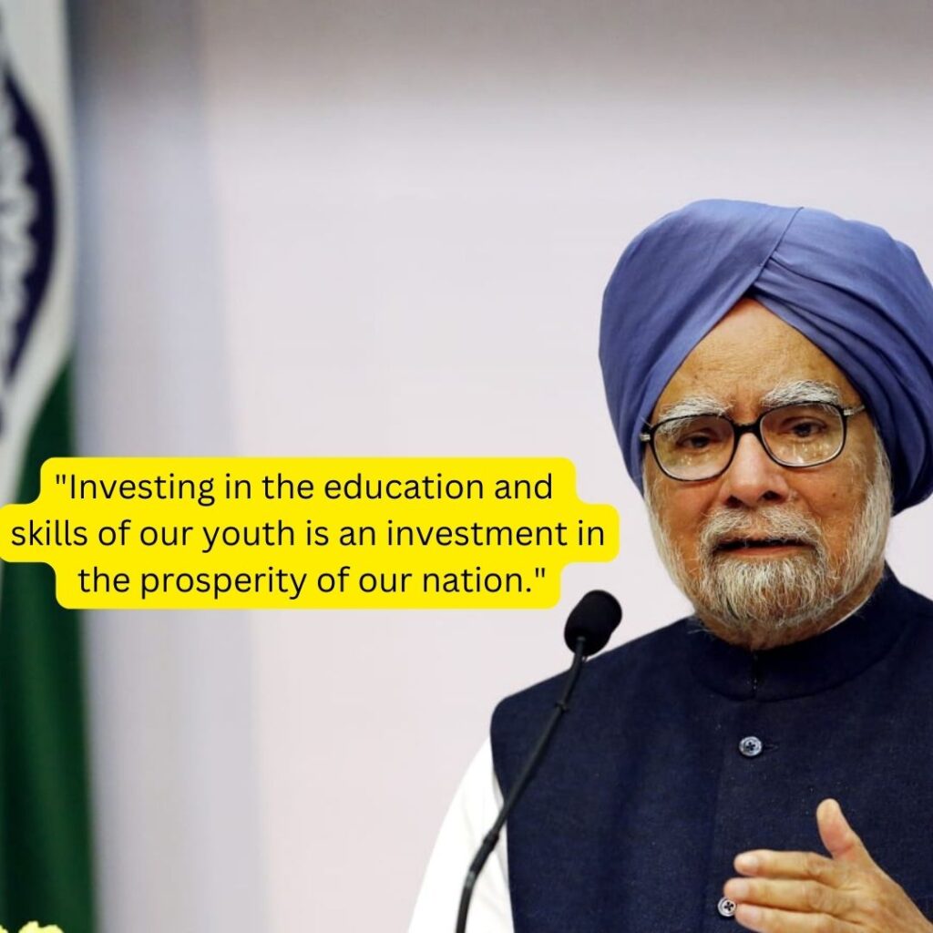 National Youth Day Quotes by Dr. Manmohan Singh