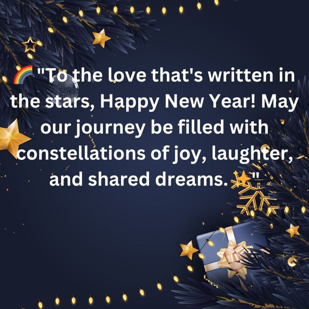 Happy New Year 2024 quotes for love