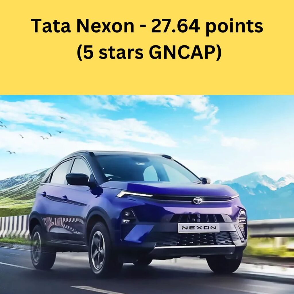 Global NCAP Rating for Tata Nexon SUV